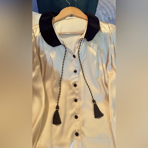 DOEN SIMONE TOP IN MOTHER OF PEARL, brand new without tags, never worn, No flaws - Picture 10 of 16